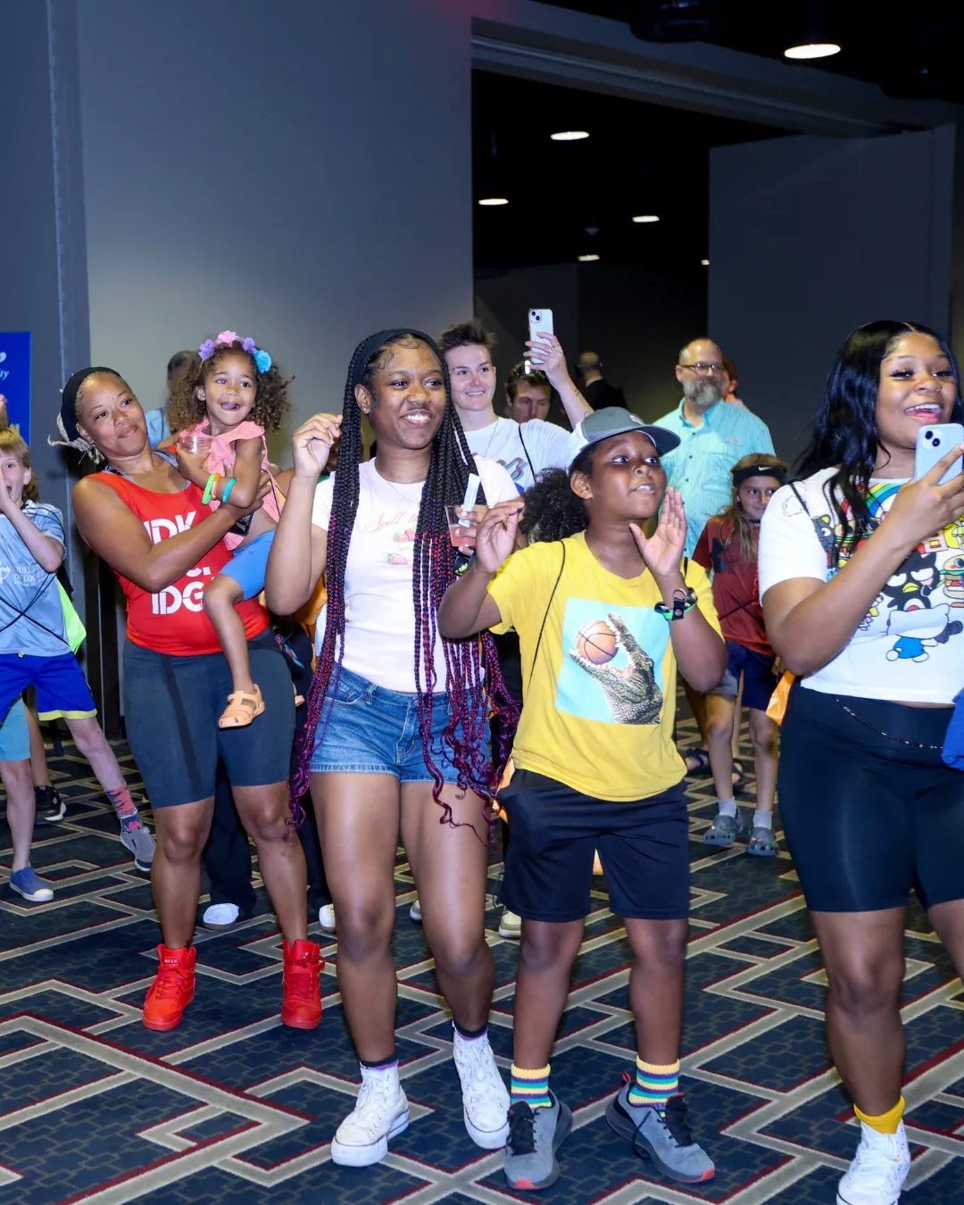 Families at the Expo