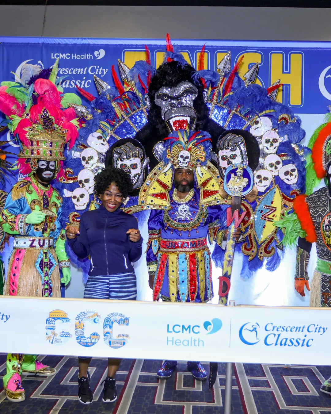 Mardi Gras Indians at the Expo